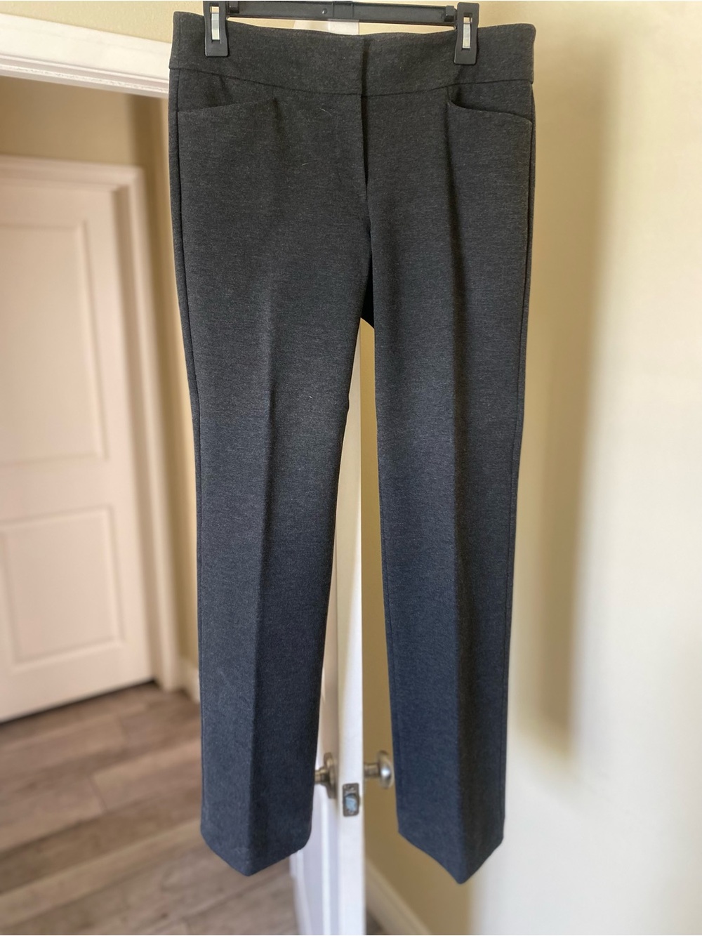 LOFT Men's Dark Charcoal Dress Pants